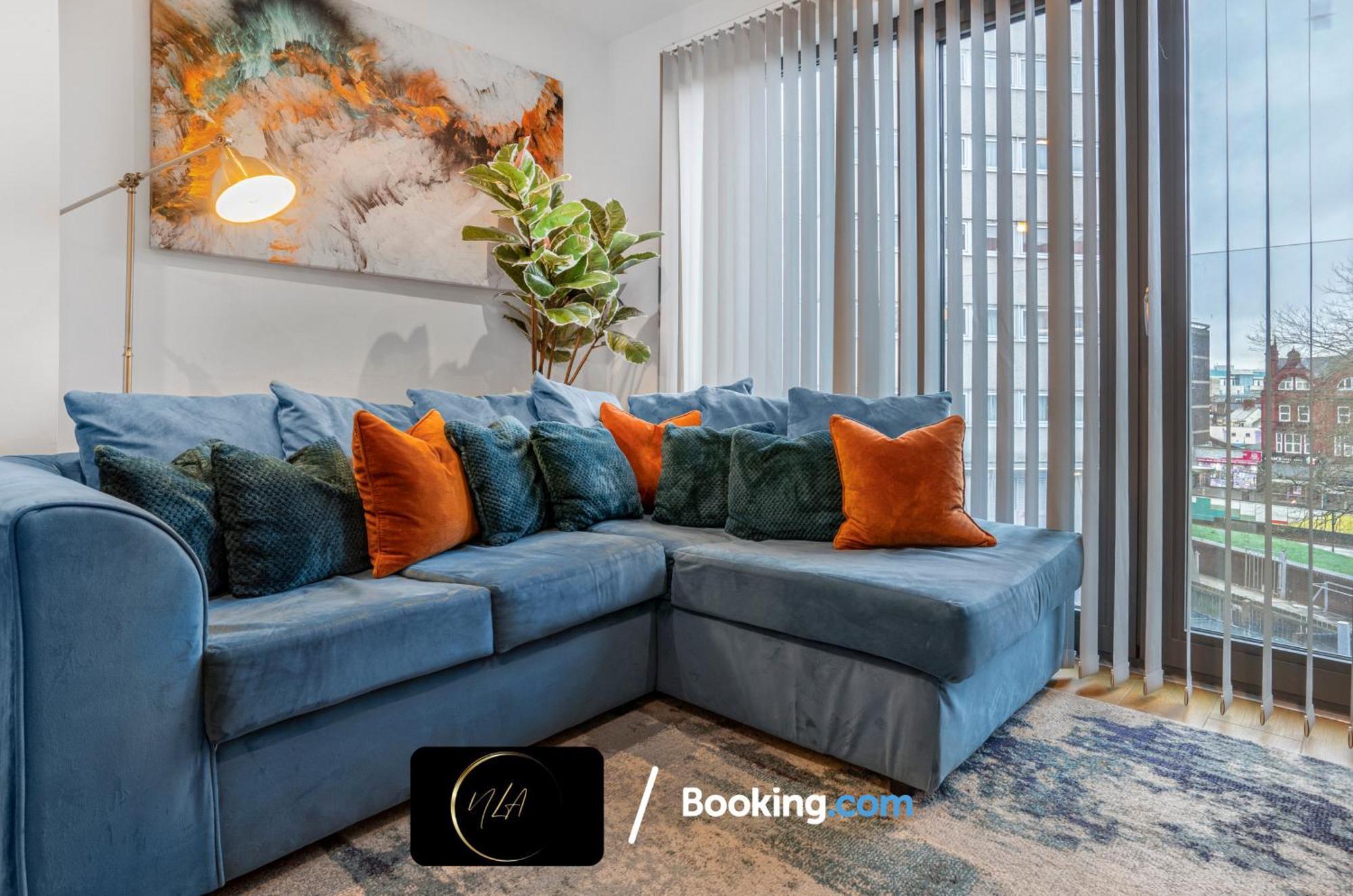 City Centre Apartment With Free Parking, 2 Bathrooms, Netflix And Wifi - Suitable For Contractors And Families - By Noor Luxury Accommodations Birmingham Eksteriør billede