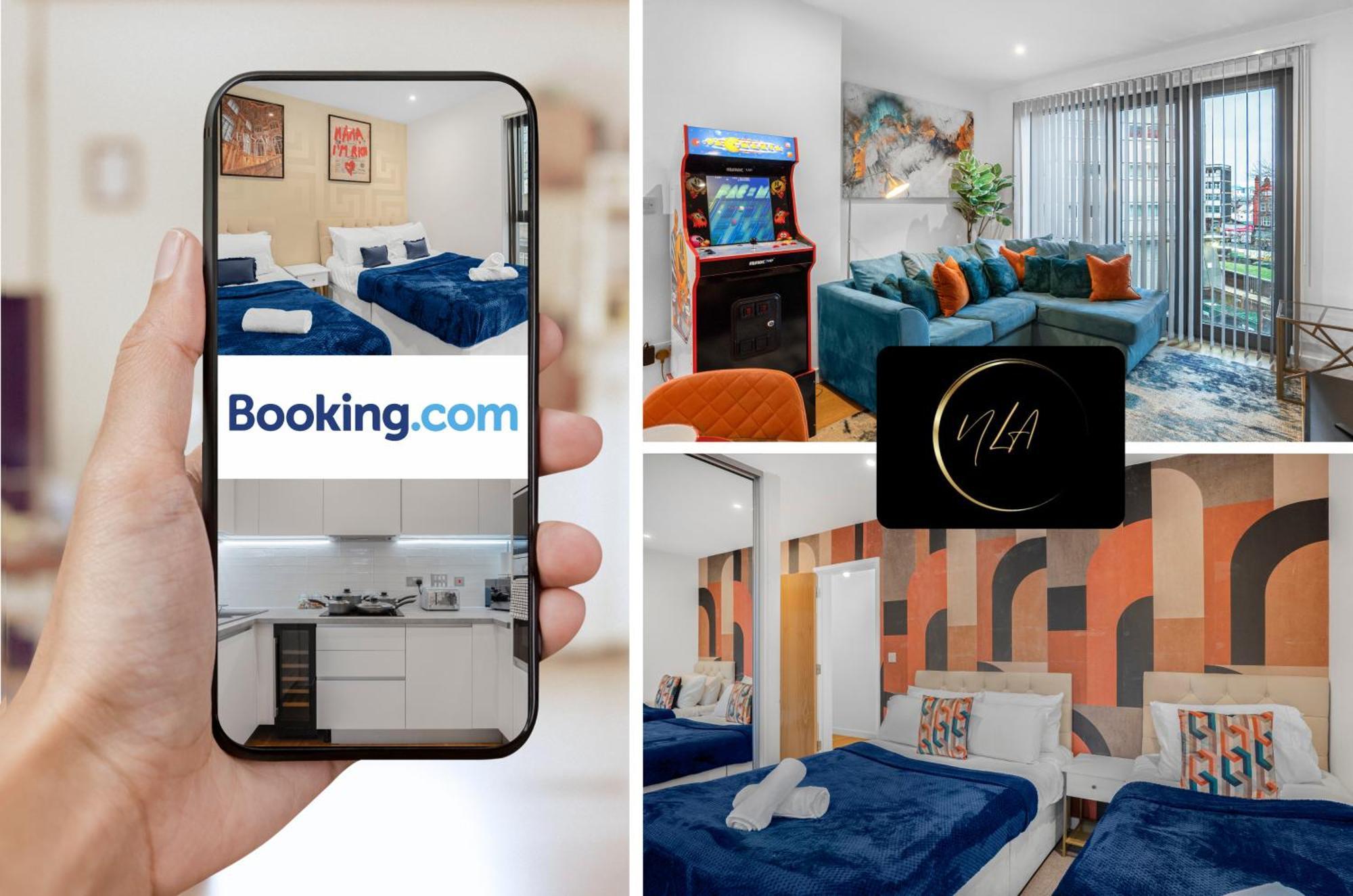 City Centre Apartment With Free Parking, 2 Bathrooms, Netflix And Wifi - Suitable For Contractors And Families - By Noor Luxury Accommodations Birmingham Eksteriør billede
